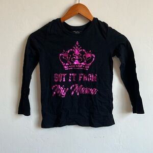 The Children’s Place “Got It From My Mama” long sleeve